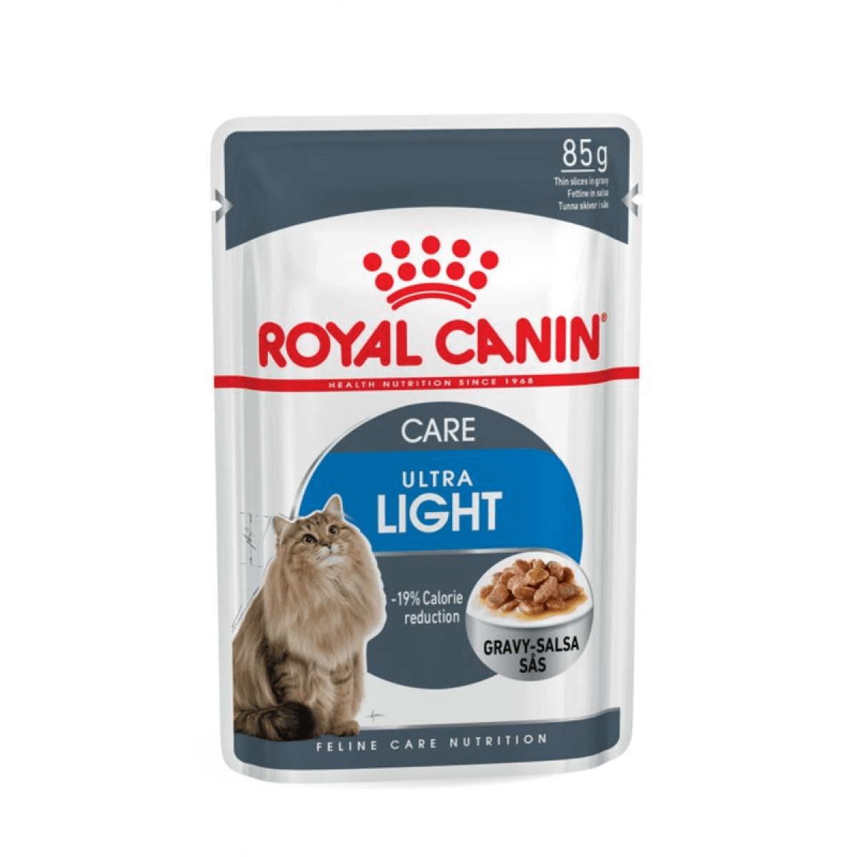 Ração Húmida Royal Canin Ultra Light Gravy 12x 85g