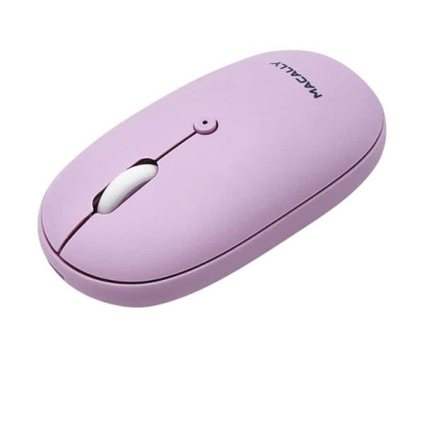 Macally Rato Recarregável Bluetooth Roxo