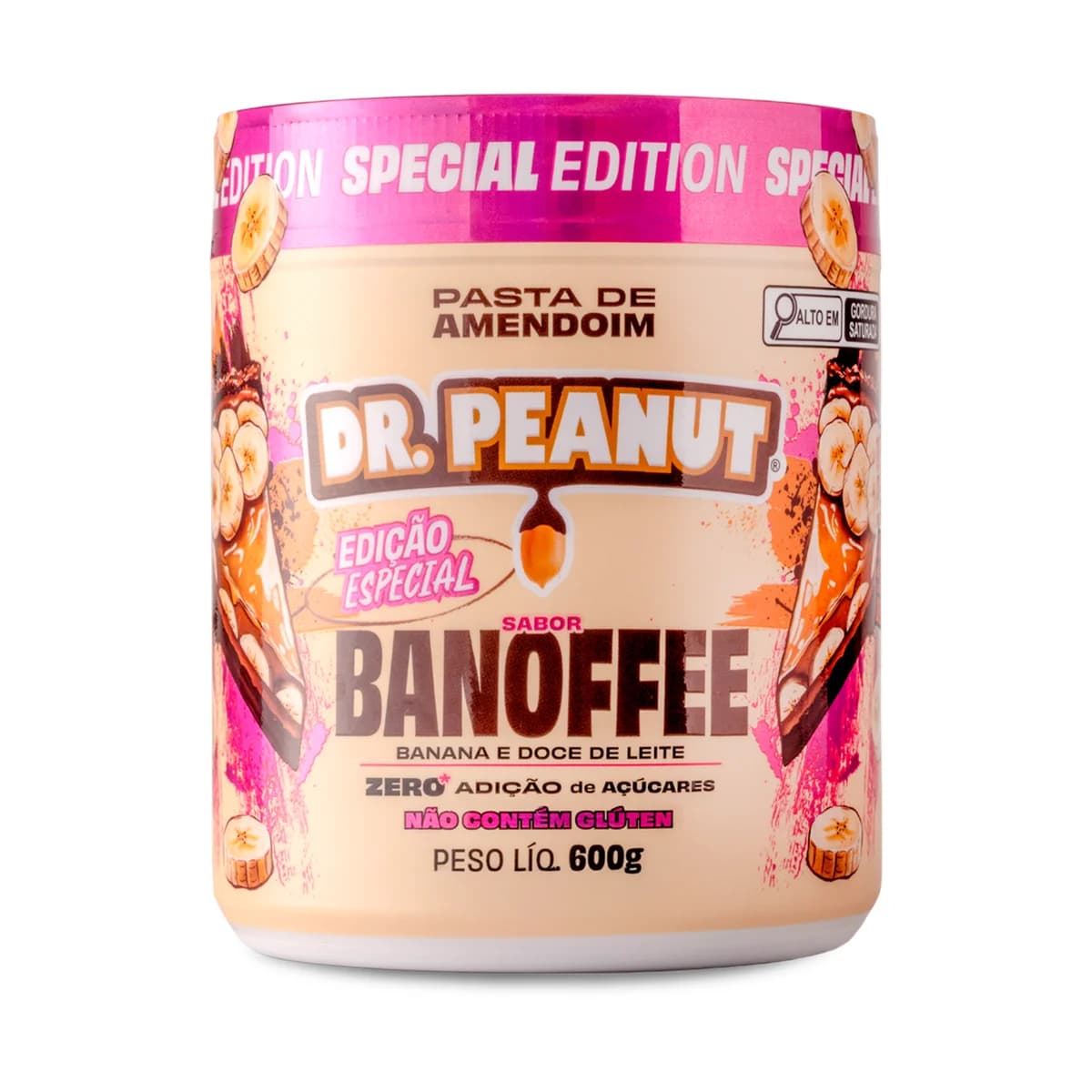 Pasta de Amendoim - Banoffee 600g