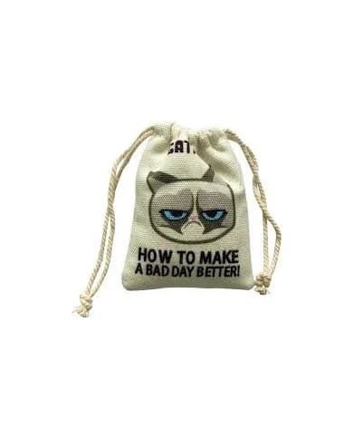 Grumpy Cat Brinquedo Gato Catnip Cat Sack