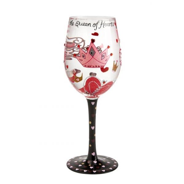 Lolita Copo de Vinho Queen of Hearts