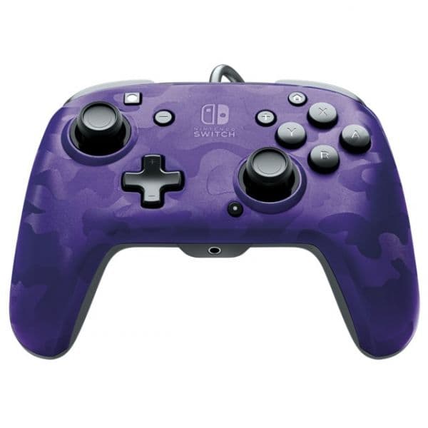 Nintendo Comando com fios Faceoff Purple Nintendo Switch