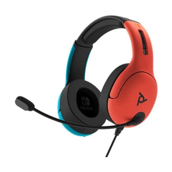 PDP Auscultadores Com Fio LVL40 Blue/Red Nintendo Switch