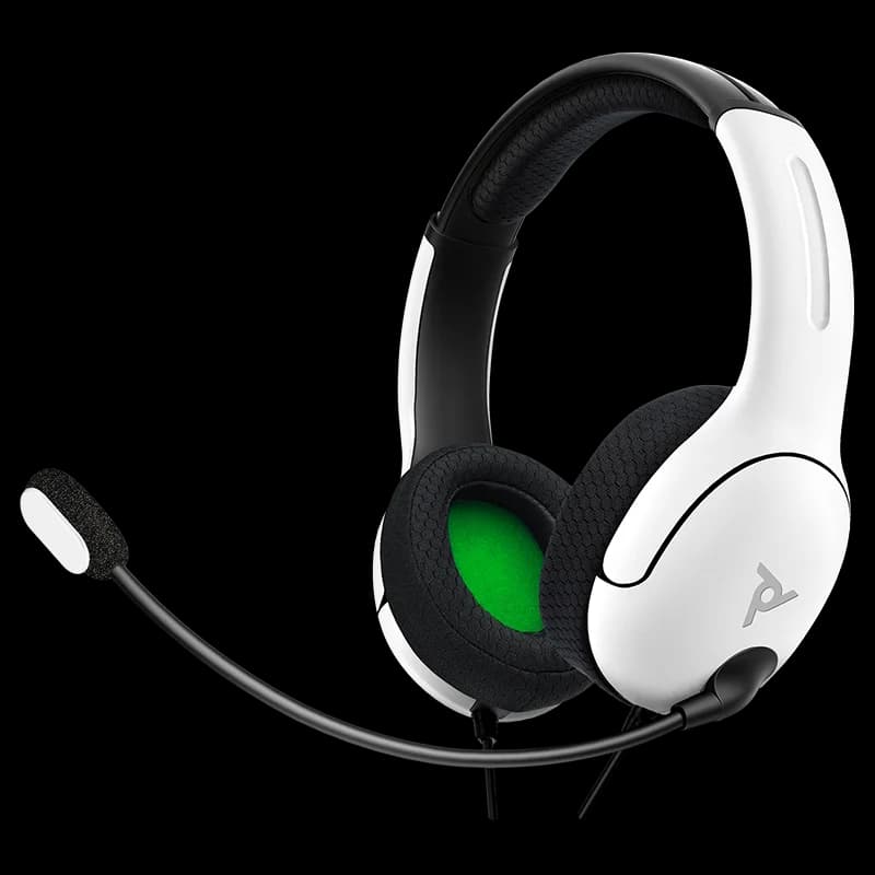 Headset Gaming Xbox PDP com fios LVL40 Branco