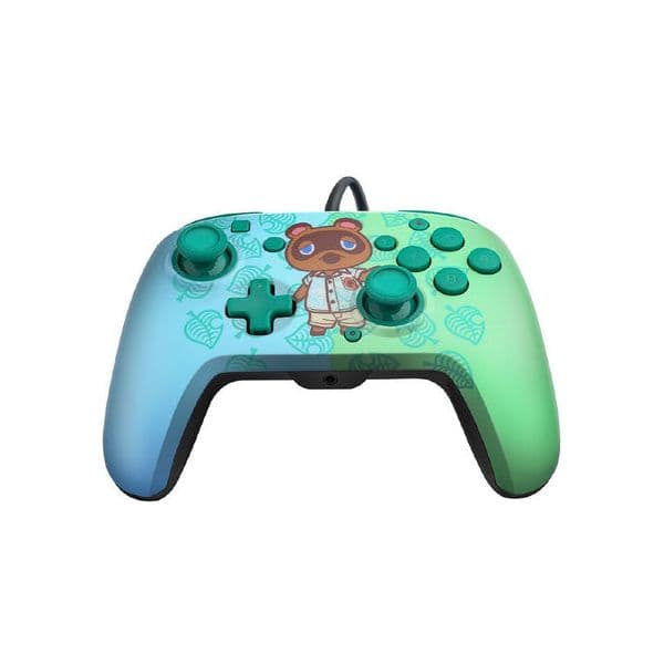 PDP Comando Faceoff Deluxe Wired Animal Crossing Nintendo Switch