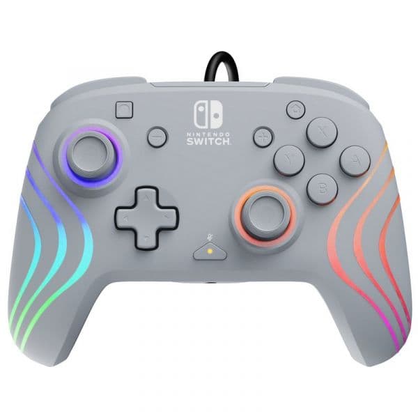 PDP Afterglow Wave Cinzento com Cabo para XBOX X/S/One/PC