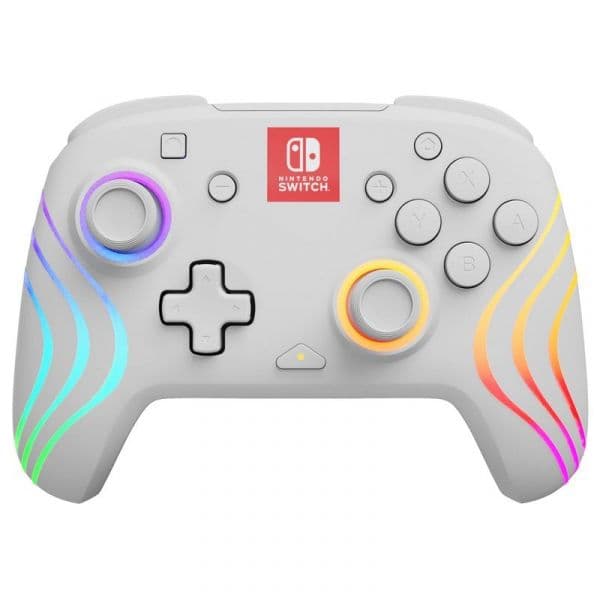 PDP Afterglow Wave Sem Fios Branco para Nintendo Switch/OLED