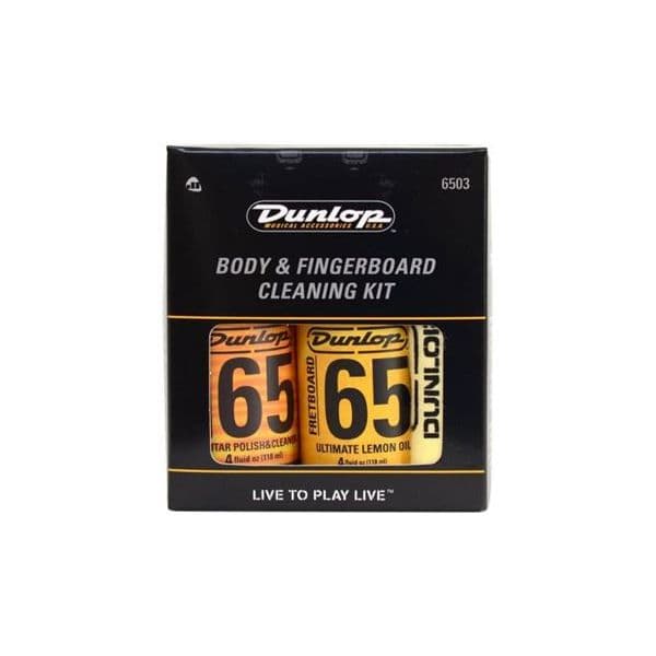 Dunlop Kit Limpeza Corpo / Escala + 2 Panos 6503