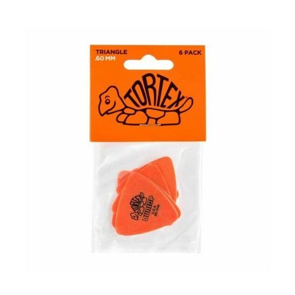 Dunlop Palhetas Tortex Triangle 431P.60 Laranja