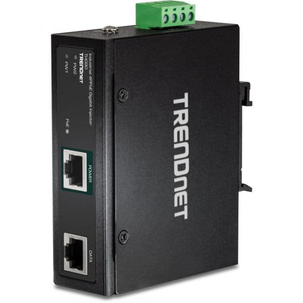 Trendnet Injetor PoE Industrial 4 Portas Gigabit TI-IG90