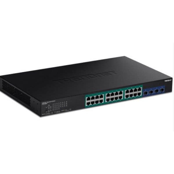 TRENDnet 24 Portas 10/100/1000Mbps PoE+ Preto - TPE-30284