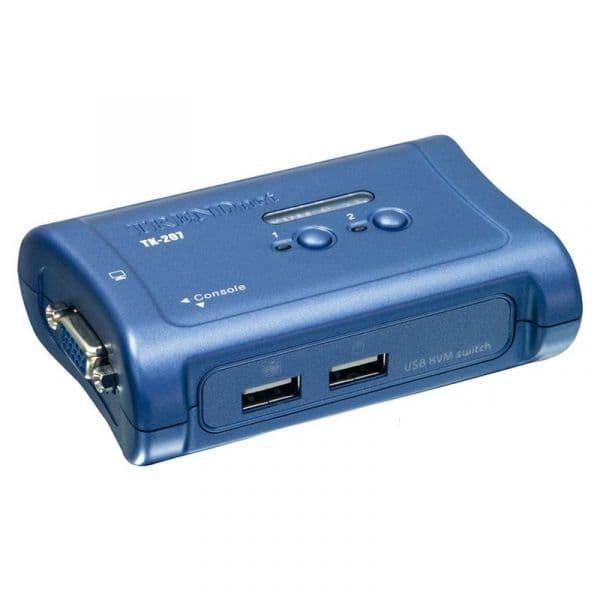 Trendnet usb kvm switch kit 2-port tk-207k - tk-207k
