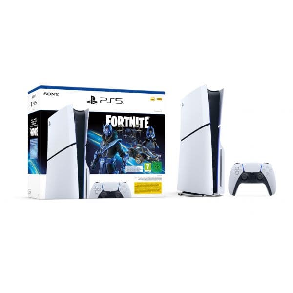 Sony PlayStation 5 Slim Standard Edition 1TB SSD + Fortnite Cobalt Star