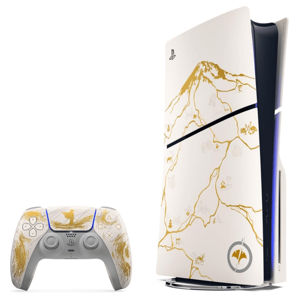 Sony PlayStation 5 Slim Standard Edition Ghost of Yotei Gold Limited Edition