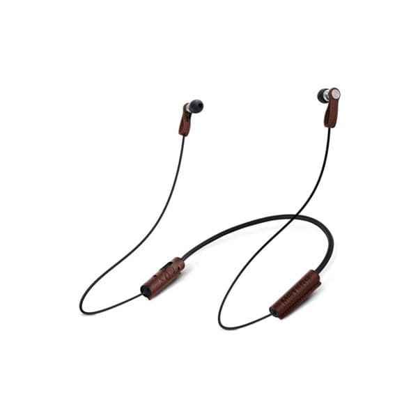 Meters Music Auriculares Bluetooth Magnetic In Ear Microfone Castanho
