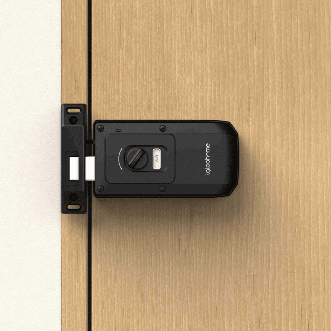 Igloohome Fechadura Inteligente Wooden Door Rim Lock