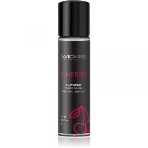 Wicked Aqua Flavored Gel Lubrificante com Sabor Cherry 30ml