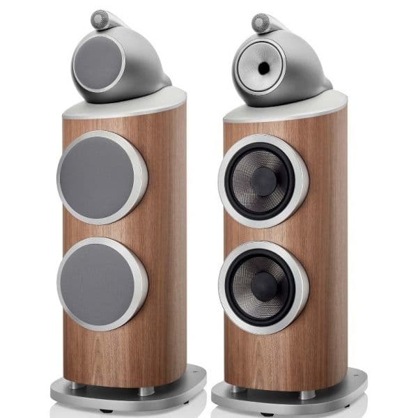 B&w Colunas 801 D4 ( Par, Satin Walnut )