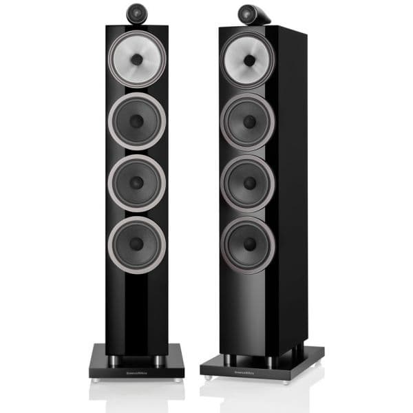 B&w 702 S3 (preto Lacado,par)