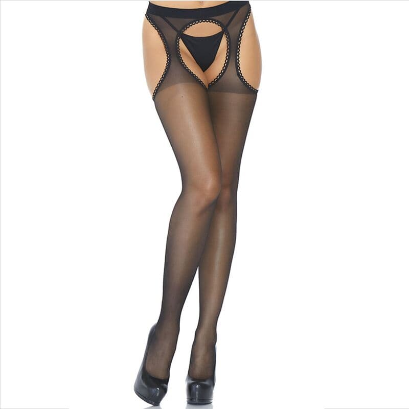 Leg Avenue Meias de Liga Transparentes