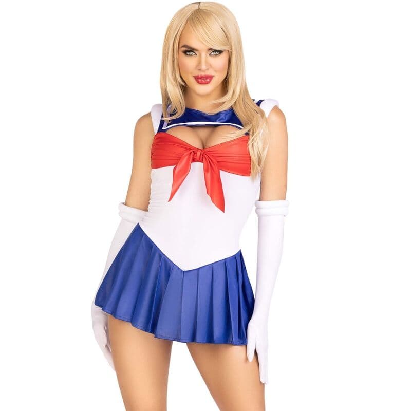 Leg Avenue Traje Sexy Marinheiro Multicolor S