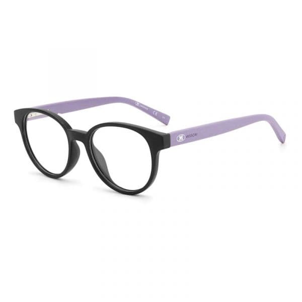 Missoni Armação de Óculos Mmi-0109-Tn-003 Matte Black 48mm