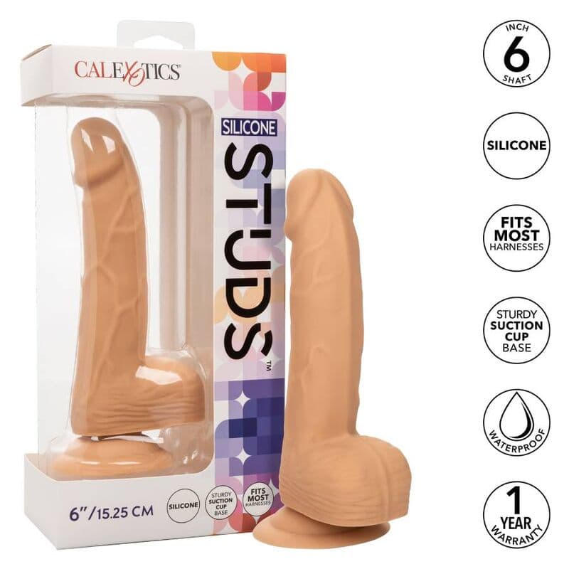California Exotic Silicone Studs 15,24 cm Skin