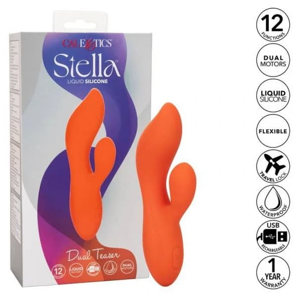 California Exotic Stella Dual Teaser Laranja