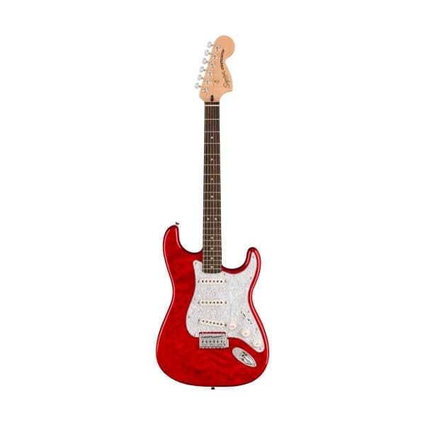 Squier By Fender Fsr Affinity Stratocaster Qmt Lrl Wppg Crt