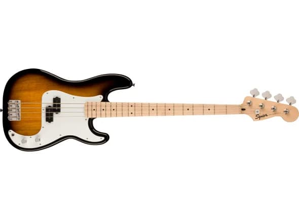Fender Squier Sonic Precision Bass MN White Pickguard 2-Color Sunburst