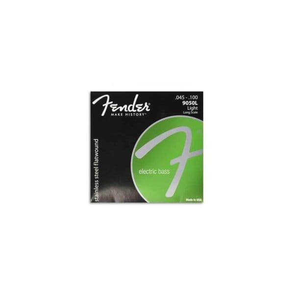 Fender Jogo de Cordas 9050L para Baixo Flat Wound Long Scale 045 100
