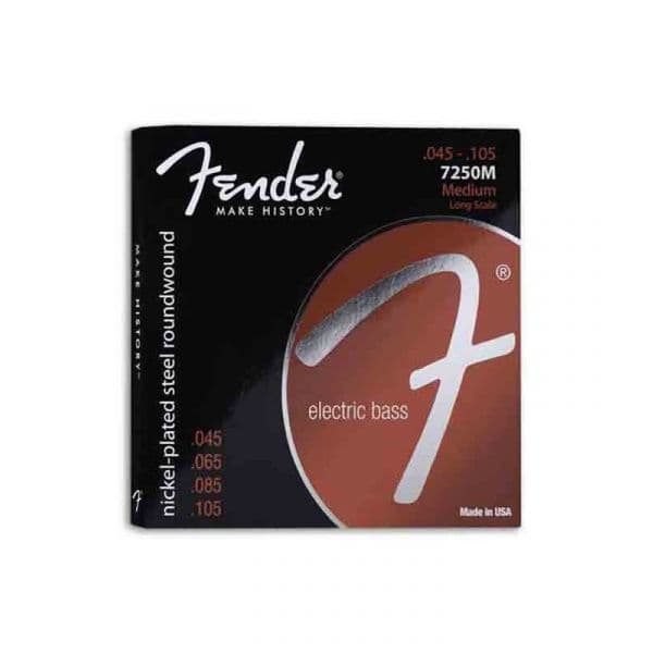 Fender Cordas Guitarra Baixo 7250 45-105