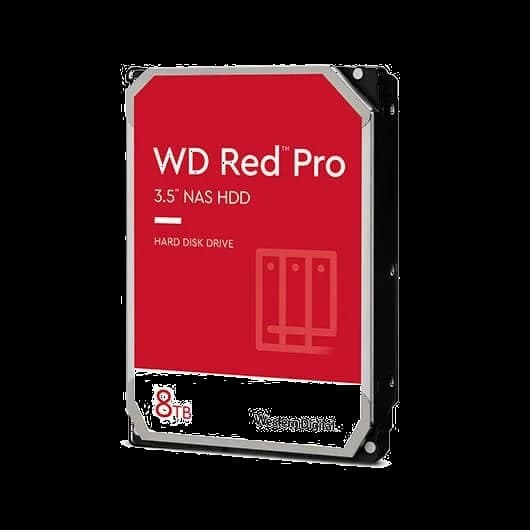 Disco HDD 3.5 8TB Sata3 WD 256MB NAS RED PRO - WESTERN DIGITAL - Discos Internos HDD