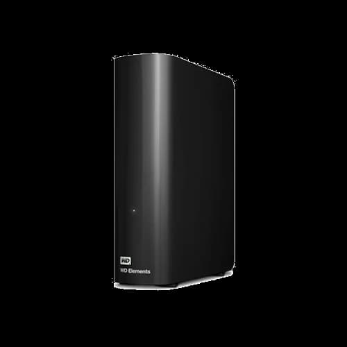 Disco Externo Western Digital 6TB Elements Desktop USB 3.0 Black - WDBWLG0060HBK-EESN