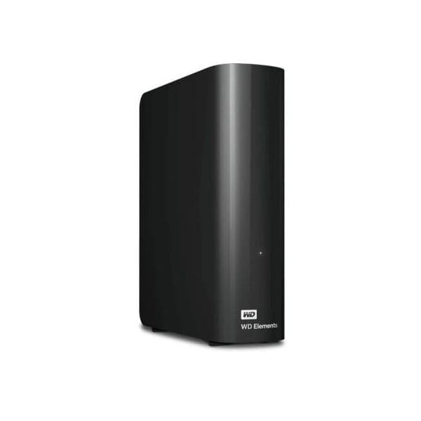 Disco Externo Western Digital 12TB Elements Desktop USB 3.0 Black - WDBWLG0120HBK-EESN