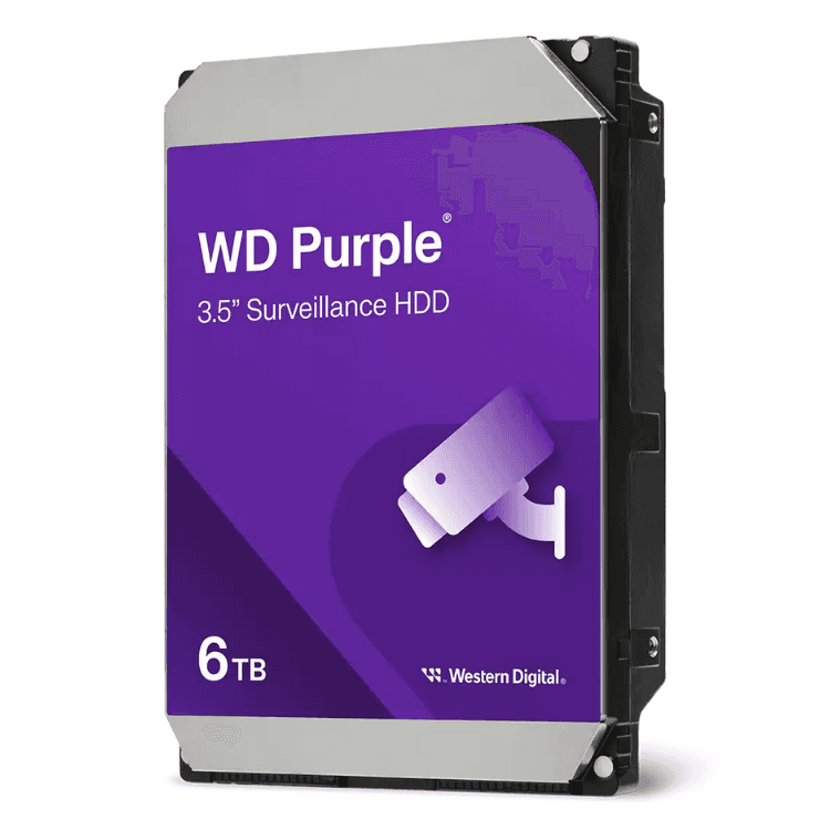 Disco HDD Western Digital 5640RPM 6TB Roxo