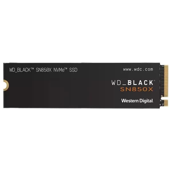 SSD Western Digital M.2 2280 Black SN850X 2TB 3D NAND NVMe - WDS200T2X0E