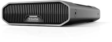 Disco Externo SanDisk 8TB 3.5" G-Drive USB 3.2 Gen 2 Black