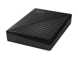 Disco Externo Western Digital 6 TB USB 3.2 Gen 1 My Passport externo 2,5´´ preto + estojo de plástico