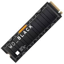 SSD WD Black SN850X 8 TB 7300 MB/S com dissipador de calor NVMe PCIe 4.0 M.2 Gen4 16GT/s