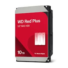 Western Digital RED Plus WD100EFGX NAS 10TB 7200rpm 215MB/s