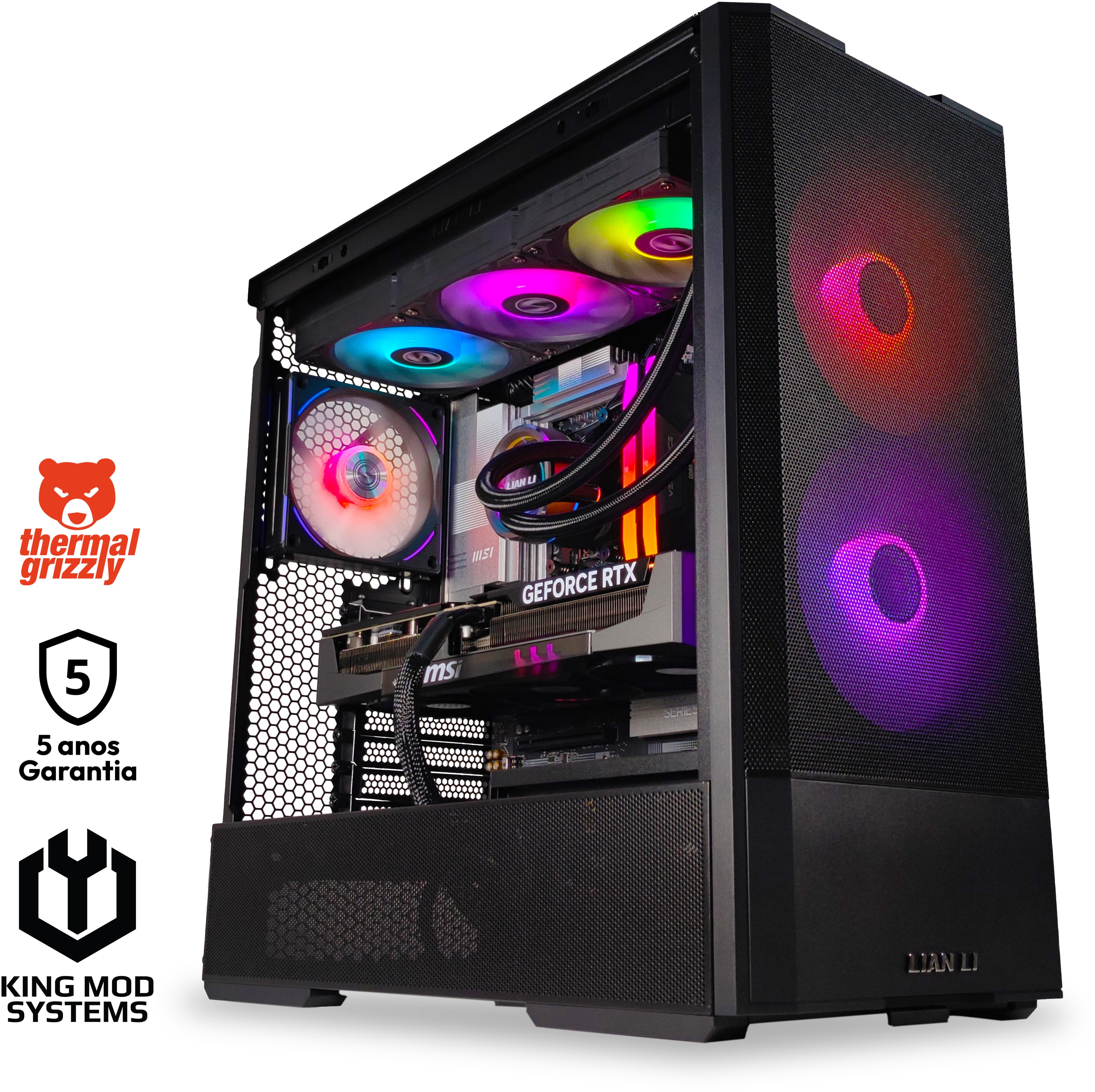 King Mod Systems KM5GMR-R72TN58WW Ryzen 7 9800X3D 64GB DDR5 2TB RTX 5080