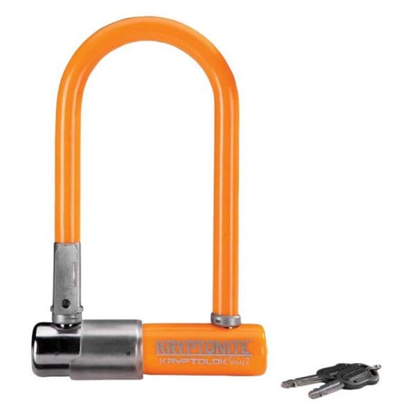 Kryptonite Cadeado Kryptolok Serie 2 Mini 7 Orange