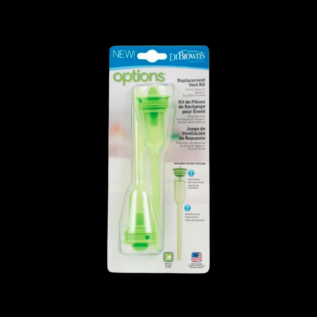 Dr. Brown's Kit de Ventilação Boca Larga