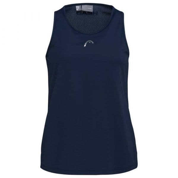 Head Racket Perf Sleeveless T-shirt Azul XS Mulher