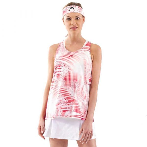 Head Racket Agility Tech Sleeveless T-shirt Rosa XL Mulher