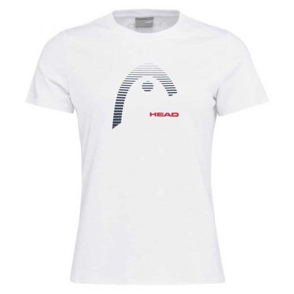 Head Racket Club Lara Short Sleeve T-shirt Branco XS Mulher