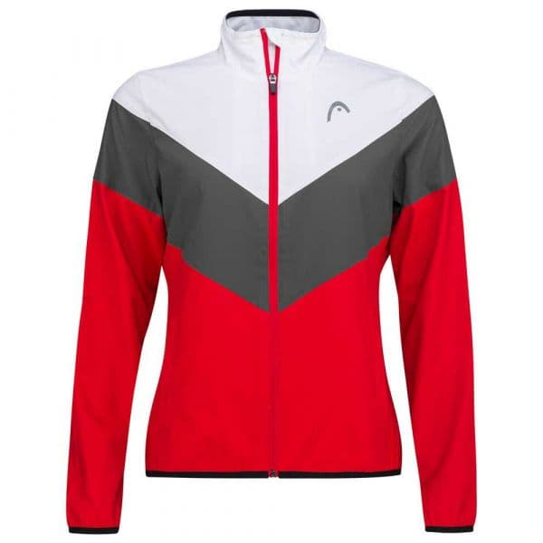 Head Racket Club 22 Jacket Vermelho M Mulher
