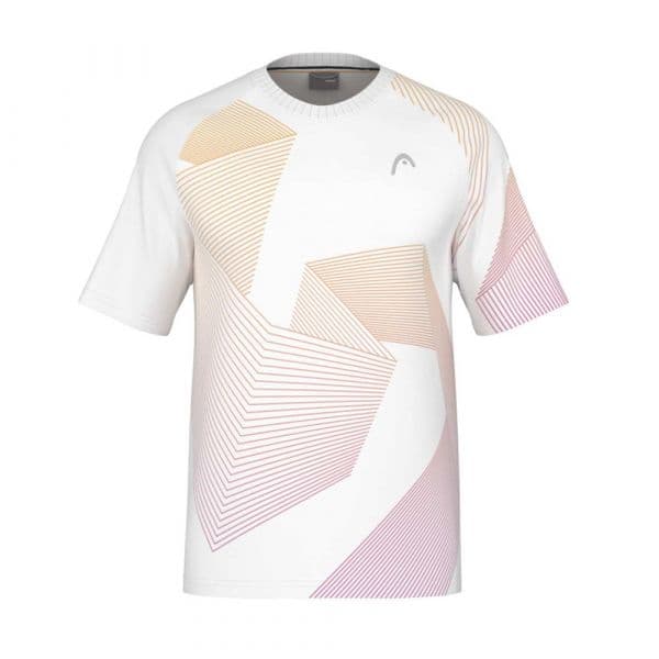 Head Racket Performance Mc Melbourne Short Sleeve T-shirt Branco M Homem