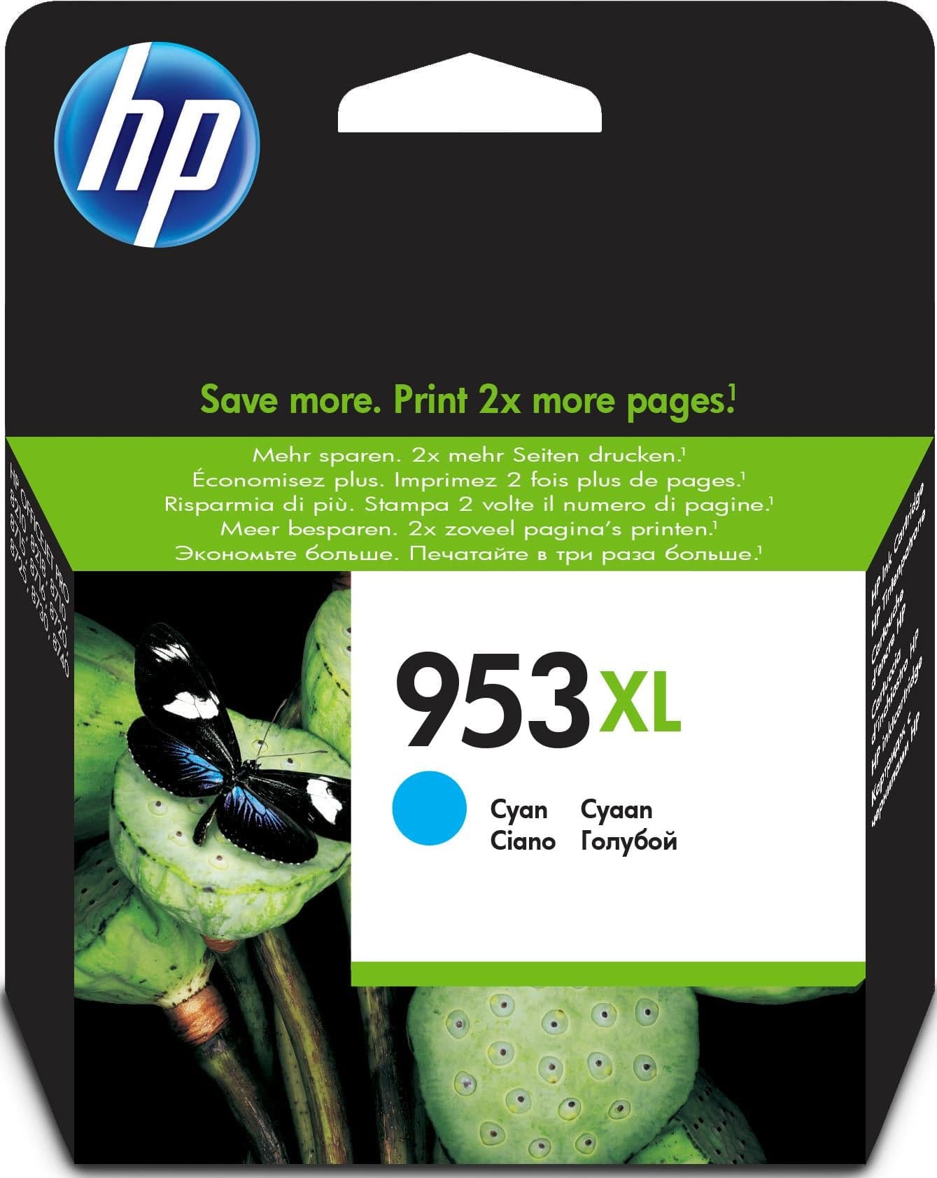 Tinteiro HP 953XL F6U16A Cyan